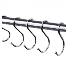 MXY S Hook S Shaped Hanging Stainless Steel Hooks Tool Pack of 5 PCS Metal Hooks Hangers For Home, Kitchen and Garage , Gardening Tools
