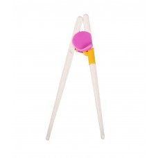 MXY Children Training Chopsticks Helper Set 1 Pair Pack (Pink)