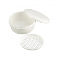 Soap Box - Arbor Home MXY White Color Round Soap Case
