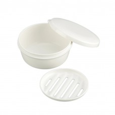 Soap Box - Arbor Home MXY White Color Round Soap Case