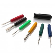 Arbor Home MXY Screwdriver Kit Tool Set 6 Units With An Auxiliary Handshake Multifunction In A PP Storage Colorful