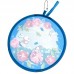 MXY Foldable Fan Japanese Style Summer Handheld Round Folding Fan Beautiful Pattern Festival Decor Wedding Birthdays Home Decoration 4 Units Different Patterns