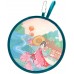 MXY Foldable Fan Ancientry Style Summer Handheld Round Folding Fan Beautiful Ink and Wash Pattern Festival Decor Wedding Birthdays Home Decoration 4 Units Different Patterns