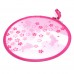 MXY Foldable Fan Japanese Style Summer Handheld Round Folding Fan Beautiful Pattern Festival Decor Wedding Birthdays Home Decoration 4 Units Different Patterns