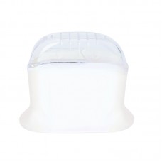 MXY Rice Scoop Holder with Suction Cup and Cover Rice Paddle Meal Spoon Fork Storage Station Can Stand or Adsorb on Rice Cooker or Smooth Surface