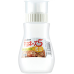 MXY Squeeze Bottle Creative 5 Hole Design Container Dispenser with Dust Lid for Salad, Mayo, Maple Syrup, Ketchup, Honey, Condiments, Oil, Sauces 260ml (White)