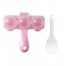 MXY Rice Ball Shaker Japanese Sushi Maker Mold Nigiri Sushi Making Kit Kitchen Tools for DIY Lunch with a Mini Rice Paddle (L-279)