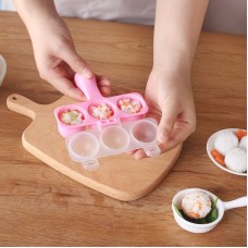 MXY DIY Sushi Tool Seaweed Nori Punch Embossing Device Cutter Smile Face Rice Ball Onigiri Mould Multiple Expressions Maker Bento Box Decoration