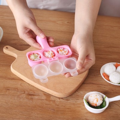 MXY DIY Sushi Tool Seaweed Nori Punch Embossing Device Cutter Smile Face Rice Ball Onigiri Mould Multiple Expressions Maker Bento Box Decoration