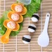 MXY Rice Ball Mould Shaker Sushi Roll Maker Kitchen Tools for Shake DIY Lunch with a Mini Rice Paddle (L-819)