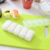 MXY Sushi Mold Rice Ball Maker Japanese Rectangular Sushi Press Mold 5 Sections Easy Use With A Mini Rice Paddle (L-858)