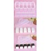 MXY Sushi Mold Rice Ball Maker Japanese Rectangular Sushi Press Mold 5 Sections Easy Use With A Mini Rice Paddle (L-858)
