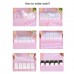 MXY Sushi Mold Rice Ball Maker Japanese Rectangular Sushi Press Mold 5 Sections Easy Use With A Mini Rice Paddle (L-858)